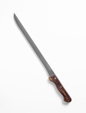 Cuchillo jamonero mango palo santo