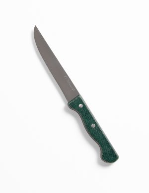 Cuchillo mesa yute verde