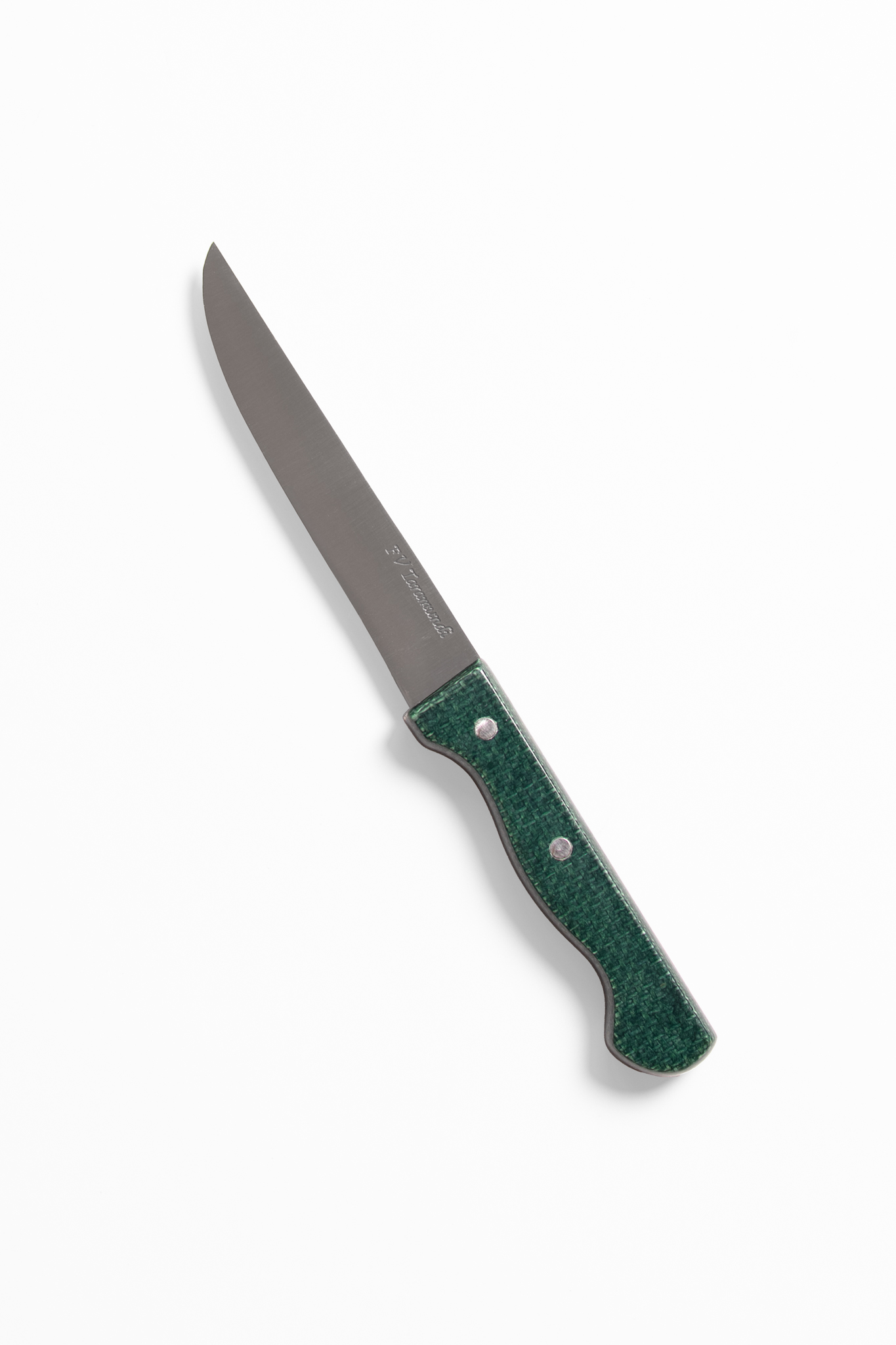Cuchillo mesa yute verde
