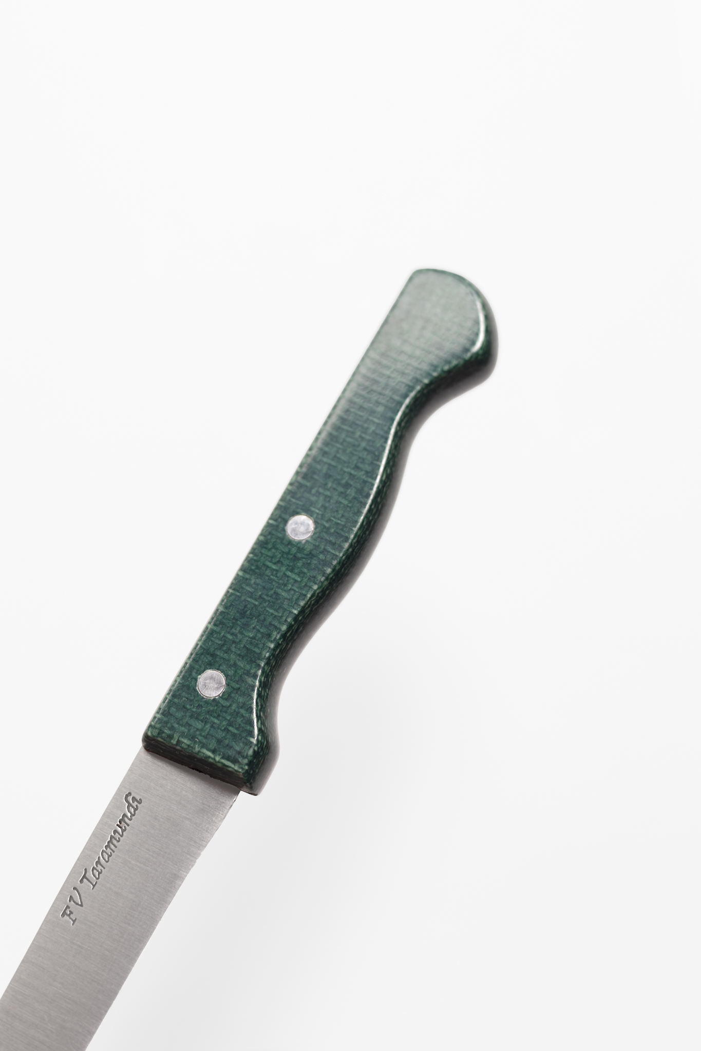 Cuchillo mesa yute verde - Imagen 3